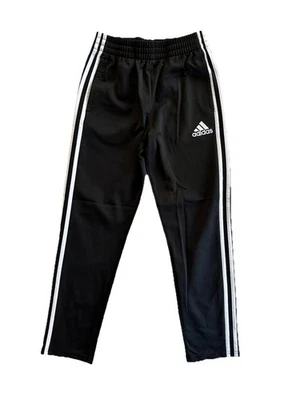 Adidas 3 Stripe Black Active Pants Size 10-12 EUC - Image 1 of 3