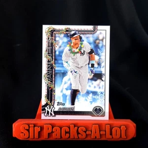 2025 Topps Holiday Aaron Judge #H161 Image Variation Short Print Yankees - Bild 1 von 2