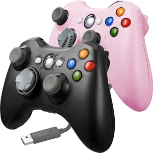 Wired Controller USB Gamepad Joystick For PC For Xbox 360 / Windows 7 8 10 11 - Picture 1 of 80