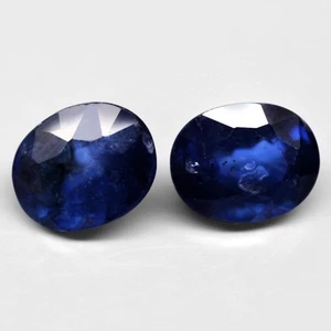 1,04Ct. Natürlicher Edelstein Saphir Blau Farbe Oval Facette Normal Beheizt Australien - Bild 1 von 7