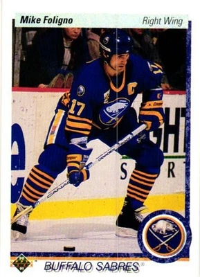 1990-91 Upper Deck - Mike Foligno #378 - Image 1 of 2