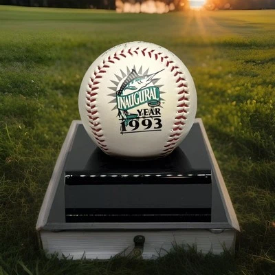 Florida Marlins - LIMITED EDITION /12,500 - 1993 OPENING DAY - Fotoball Baseball - Image 1 of 4