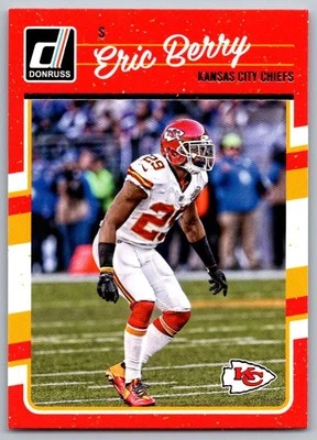 2016 Donruss Eric Berry Kansas City Chiefs #149 - Image 1 of 2