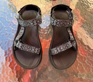 Teva Hurricane Sandalen blau Riemchen Damen 6,5 - Bild 1 von 11