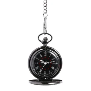 Orologio da Tasca Vintage Steampunk Donna Numeri Romani Retrò Quarzo - Foto 1 di 9