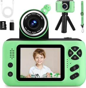 Kinderkamera, Geburtstagsgeschenke für Jungen und Mädchen Alter 3-8, Videorecorder für Kinder 8 - Bild 1 von 7