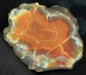 Achat/Agate von Flonheim in Rheinhessen - mit schönen Farben - interessant !!! - Bild 1 von 2