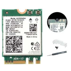 WiFi 6 AX200 M.2 NGFF Karta bezprzewodowa Intel AX200NGW Dual Band BT 5.2 Karta sieciowa - Zdjęcie 1 z 7