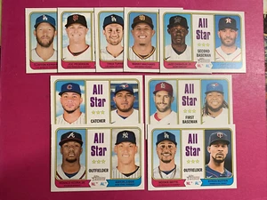 🐶 2023 Topps Heritage ALL STAR Set  'Acuna, Judge'  #331-339 9 Cards - Picture 1 of 1