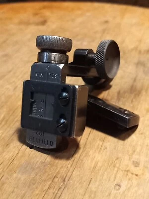 Savage 99 Redfield 70LT TARGET Micrometer Receiver Rear Sight Aperture & Screws - Image 1 of 4