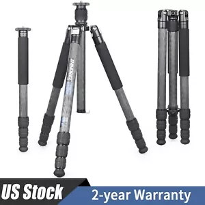 INNOREL Carbon Fiber Lightweight Travel Tripod Professional Compact Camera Stand - Picture 1 of 9