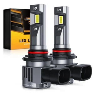 AUXBEAM 9012 Canbus LED Headlight Super Bright Bulb Kit White High/Low Beam Q20 - Picture 1 of 23