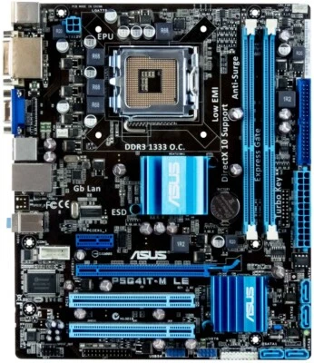 SCHEDA MADRE ASUS P5G41T-M LE LGA775 DDR3 mATX PCIE PCI - Immagine 1 di 2