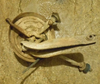 OEM AMC JAVELIN AMX CONJUNTO DE FRENO DE TAMBOR BRAZO DE CONTROL HUSILLO PUNTAL VARILLA R DERECHA SIN RESERVA Foto 1 de 4