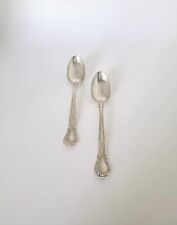 Pair Gorham Chantilly Sterling Demitasse Spoons