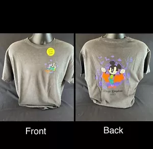 2023 Disney Parks Mickey’s Not So Scary Halloween Party Glow T-Shirt 2XL - Picture 1 of 6