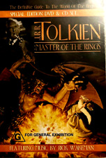 J.R.R. Tolkien : Master Of The Rings : NEW DVD + CD 