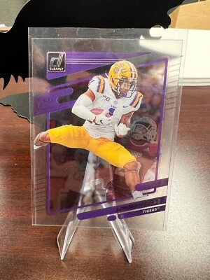 2023 Panini Chronicles Draft Picks - Clearly Donruss Ja'Marr Chase #7 - Image 1 of 2