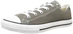 Converse Toddler Chuck Taylor All Star Low Top Size-2 Color-Charcoal - Picture 1 of 8