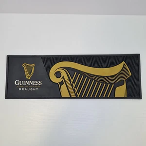 Guinness Draught Rubber Beer Mat Drip Mat 52cm X 16.6cm - Picture 1 of 6