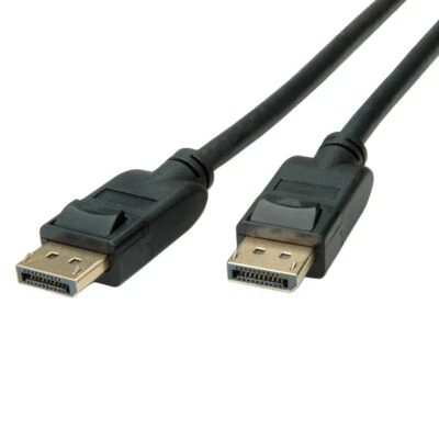 DisplayPort Kabel, v1.4, DP Stecker - Stecker, schwarz, 3 m - Bild 1 von 2