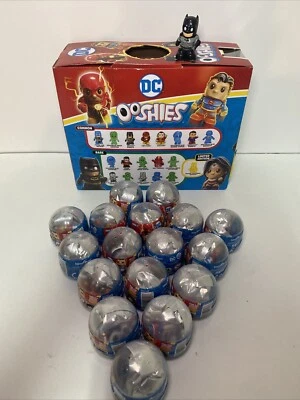 DC Ooshies Lot Of 17 Sealed Eggs Figures Pencil Topper + Box Included + Batman - Image 1 of 4