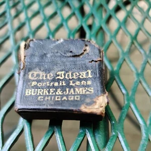 Vintage Burke & James, Chicago, The Ideal Portrait Lens Camera Photography - Bild 1 von 2