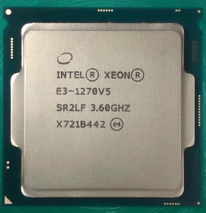 Intel Xeon E3-1270 V5 Processor  (3.60GHz, LGA1151, Quad-Core)  SR2LF  80W - Picture 1 of 2