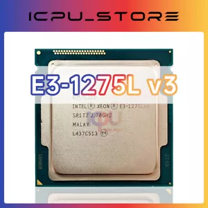 Intel Xeon E3-1275L v3 SR1T7 2.7GHz 4Cores 45W LGA1150 CPU Processor - Picture 1 of 3