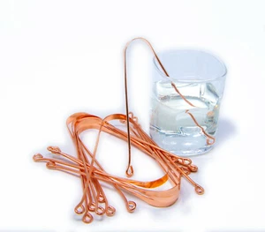 RASPADOR/LIMPIADOR DE LENGUA DE COBRE PURO CALIDAD PREMIUM Cuidado bucal dental ayurvédico 12 - Imagen 1 de 3