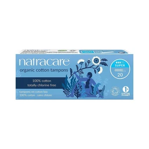 Natracare Bio Nicht-Applikator Tampons Super 20 pro Packung - Bild 1 von 1