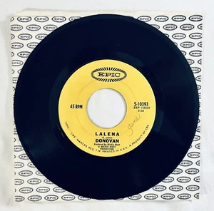 Donovan (Lalena/Aye My Love) 7" [Epic, 1968, Canada] VG - Picture 1 of 12