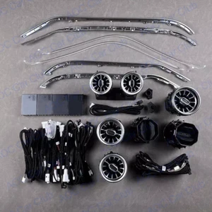 For Mercedes-Benz C Class 2015-19 W205 64 Color Air Vent LED Ambient Light Set - Foto 1 di 19