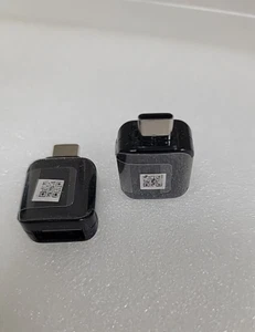 unbranded On-The-Go OTG (USB) to (USB-C) Adapter - Glossy Black - Picture 1 of 1