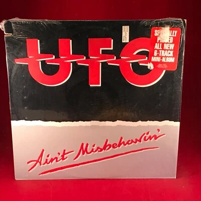 UFO Ain't Misbehavin' - 1988 USA Vinyl Mini-LP Metal Blade Records 7 73404-1 - Image 1 of 4