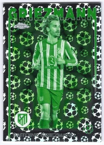 Topps Chrome UCC Logofractor 2024-25 Antoine Griezmann Night Vision Starball SP - Picture 1 of 2