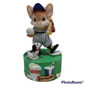 Mouse Capers Music Box Baseball Dog San Francisco Music Co. 1994 - Picture 1 of 6