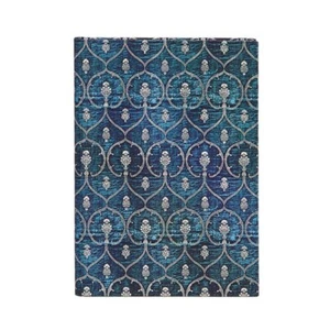 New Paperblanks Journal BLUE VELVET Midi 7x5" Diary Writing Diary Lined gift - Picture 1 of 3