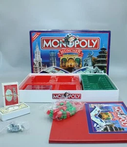 ⭐ Monopoly Munich juego de mesa Hasbro Parker juego versión rara de la ciudad⭐ - Imagen 1 de 12