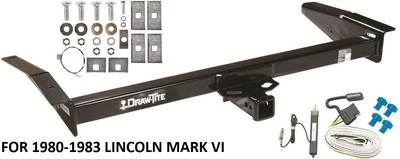 Enganche de remolque para Lincoln Mark VI 80-83 todos los estilos con kit de arnés de cableado Foto 1 de 4