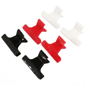 6x Butterfly Hairdresser Clamp Salon Hair Color Perm Section Clips Grips - Picture 1 of 7
