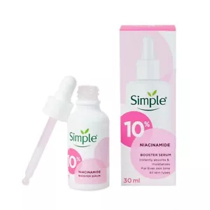 Simple 10% Niacinamide Booster Face Serum For Even Skin T0ne 30ml- - Picture 1 of 1
