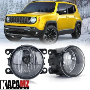 Luz antiniebla transparente para parachoques Jeep Renegade 2015-2019 2020 lámpara de conducción con bombillas - Imagen 1 de 24