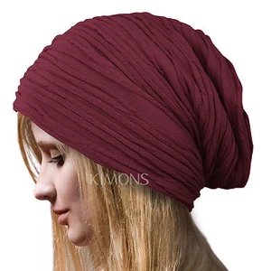 Winter Ski Women's Beret Baggy Beanie Oversize Slouchy Chic Hat Cap Skull - Picture 1 of 7