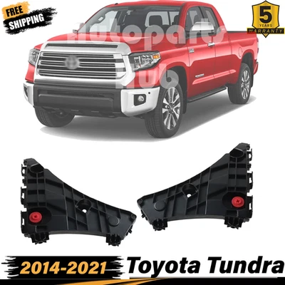 Juego de soporte guardabarros delantero derecho y derecho lado conductor y pasajero Toyota Tundra 2014-2021 Foto 1 de 4