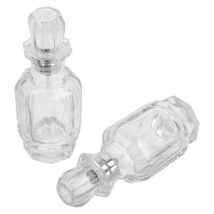 Botella de perfume de viaje mini botellas atomizadoras de vidrio fragancia 2 piezas - Imagen 1 de 12