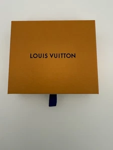 Louis Vuitton Leerkarton mit Staubbeutel 7x5x2 im Schubladenstil Orange Original - Bild 1 von 6