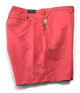 Polo Ralph Lauren Shorts Nantucket Red Stretch Classic Fit 9" 52 Big Tall NWT - Picture 1 of 3