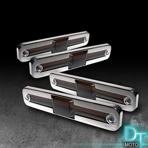 Smoked 03-09 Hummer H2 4Pcs Side Marker Covers Trim Bezel - Picture 1 of 1