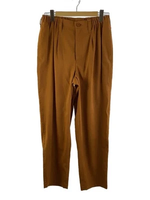 Pantalones rectos ISSEY MIYAKE HOMBRE Camel 2 usados Foto 1 de 4